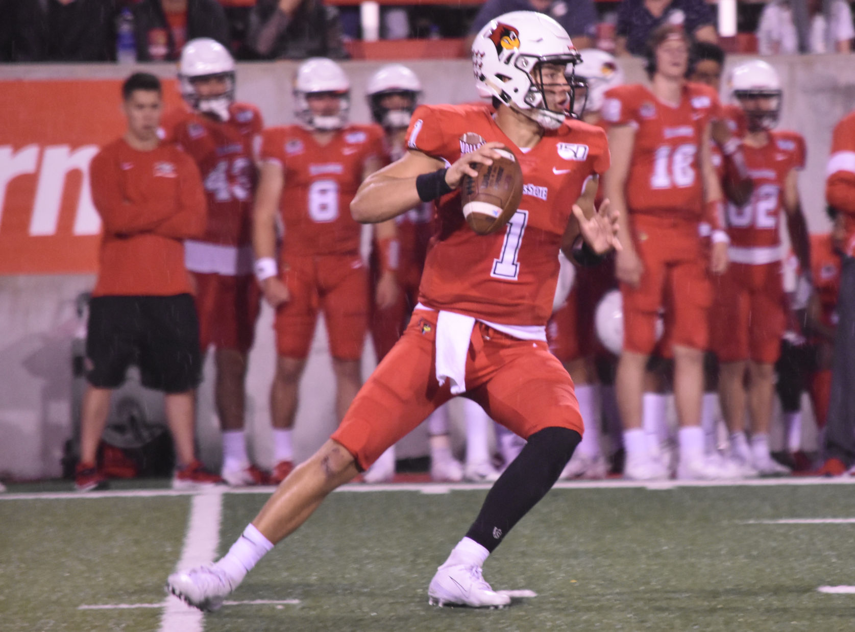 ISU Football Quarter-back Brady Davis